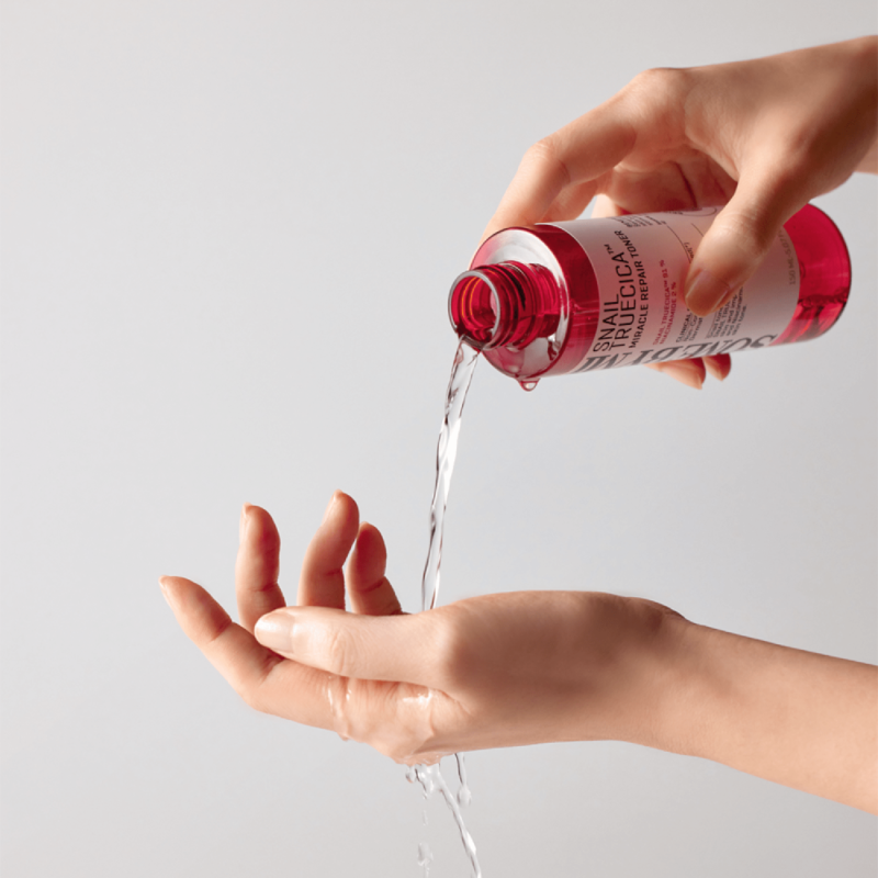 🧴 تونر إصلاح البشرة سنيلتروسيكا ميراكل – 150 مل  Some By Mi Snail Truecica Miracle Repair Toner – 150ml - Image 2