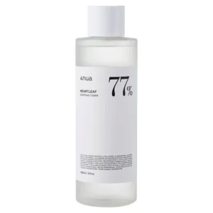 🧴 أنوا تونر مهدئ – مستخلص الهارتليف 77% – 250 مل  Anua Heartleaf 77% Soothing Toner – 250ml