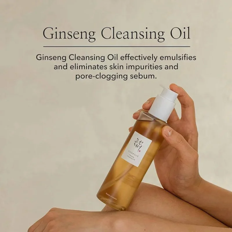 ⁦🧴 زيت الجينسنغ المنظف للبشرة من بيوتي أوف جوسون – 210 مل  Beauty of Joseon Ginseng Cleansing Oil – 210ml⁩ - الصورة ⁦3⁩