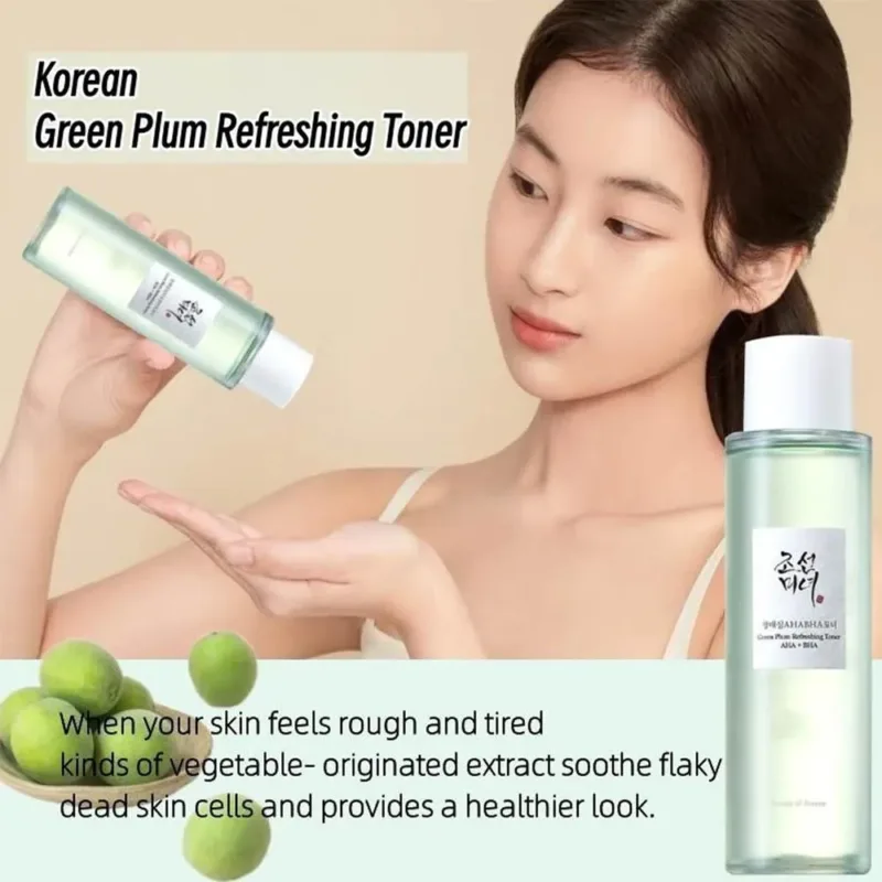 🧴 بيوتي أوف جوسون – تونر البرقوق الأخضر المنعش – 150 مل  Beauty of Joseon Green Plum Refreshing Toner – 150ml