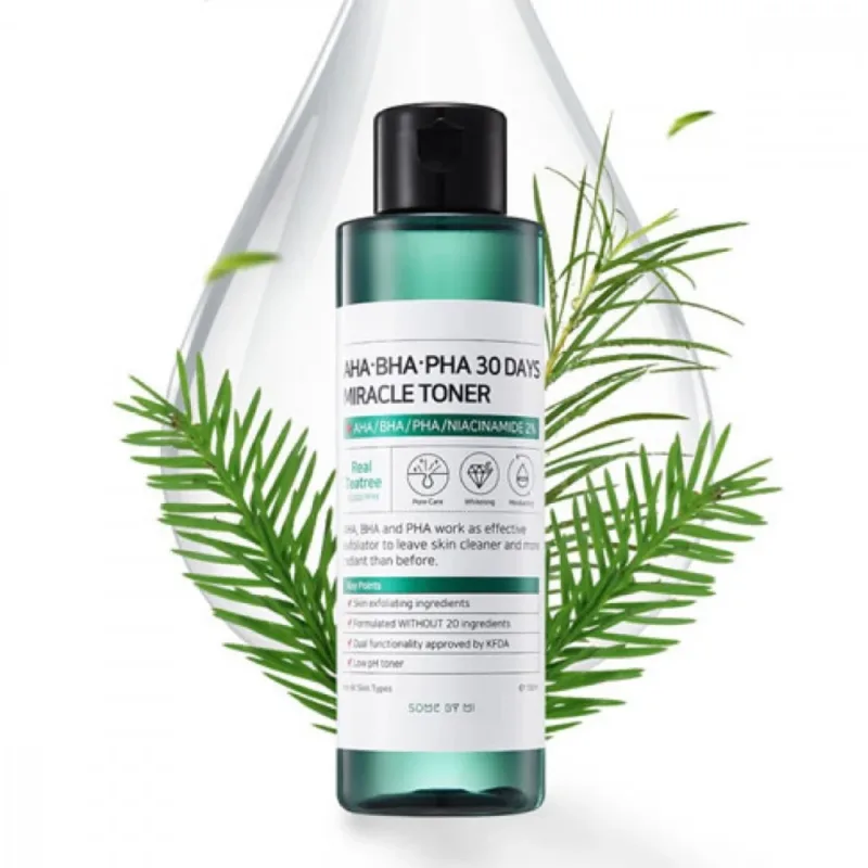 سوم باي مي – تونر المعجزة بالشاي الأخضر – 150 مل Some By Mi Super Matcha Pore Tightening Toner – 150ml