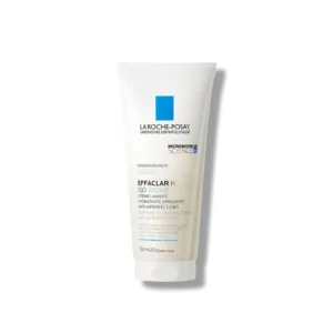 لاروش بوزيه – إيفاكلار H إيزو-بيوم غسول كريمي للبشرة الدهنية والحساسة – 200 مل  La Roche-Posay Effaclar H Iso-Biome Creamy Cleanser – 200ml