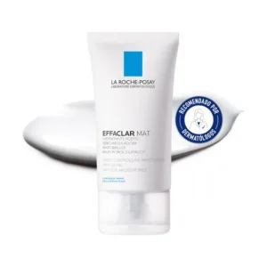 لا روش بوزيه – كريم مرطب ومقلل للمعان للبشرة الدهنية – 40 مل La Roche-Posay Effaclar Mat Sebo-Controlling Moisturizer – 40ml