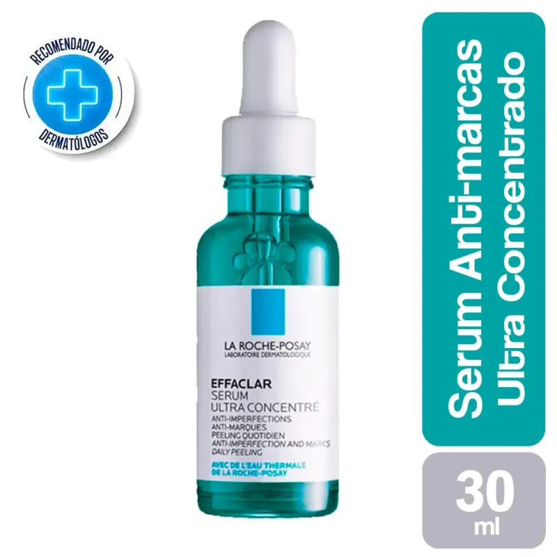 🧴 إيفاكلار سيروم مركز ضد الشوائب من لاروش بوزيه – 30 مل  La Roche-Posay Effaclar Serum Ultra Concentrate – 30ml
