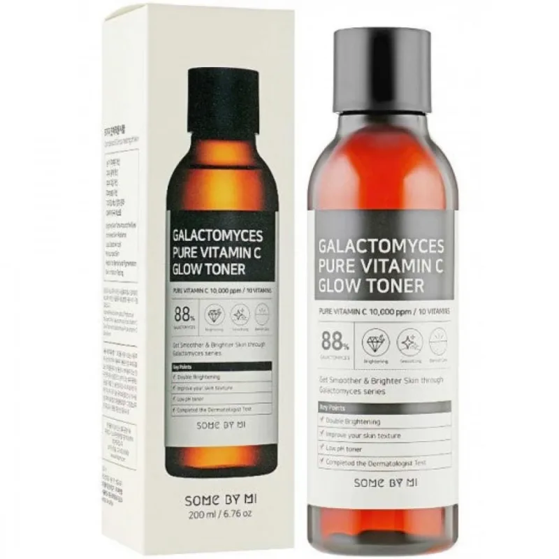 🧴 تونر جلاكتوميسز بخلاصة فيتامين سي النقي من سوم باي مي – 200 مل  Some By Mi Galactomyces Pure Vitamin C Glow Toner – 200ml