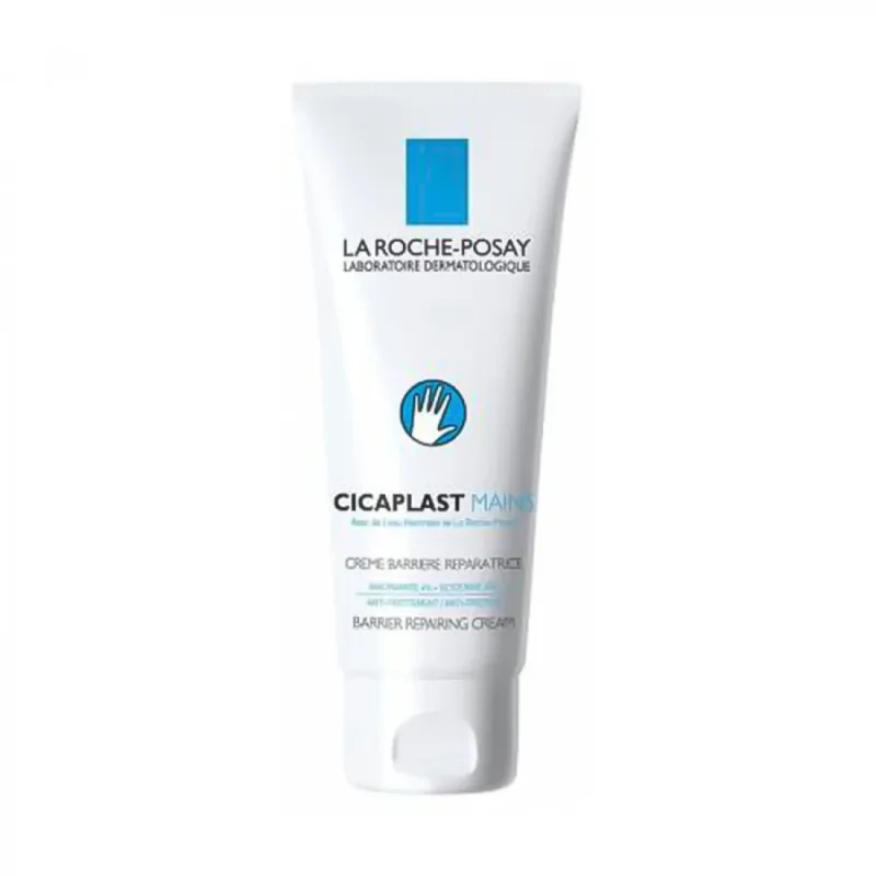 كريم سيكابلاست لليدين من لاروش بوزيه – 100 مل  La Roche-Posay Cicaplast Mains Barrier Repairing Hand Cream – 100ml