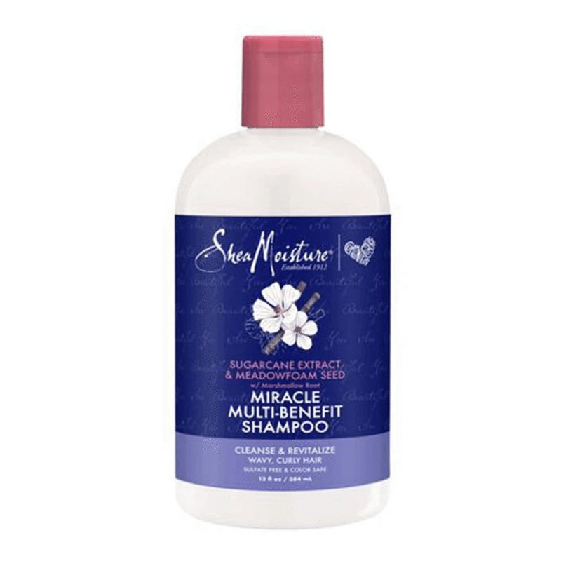 ✨ شامبو Shea Moisture ميركل متعدد الفوائد – 384 مل | أصلي 100% من متجر التين