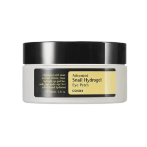 🧴 لصقات هيدروجل للعين بخلاصة الحلزون المتطورة من كوسركس – 60 قطعة  COSRX Advanced Snail Hydrogel Eye Patch – 60pcs