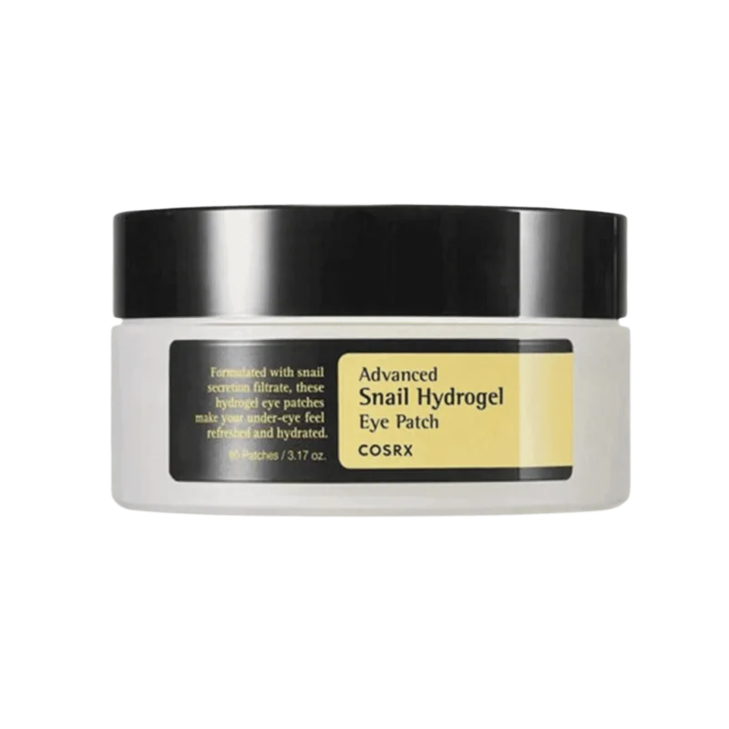🧴 لصقات هيدروجل للعين بخلاصة الحلزون المتطورة من كوسركس – 60 قطعة  COSRX Advanced Snail Hydrogel Eye Patch – 60pcs