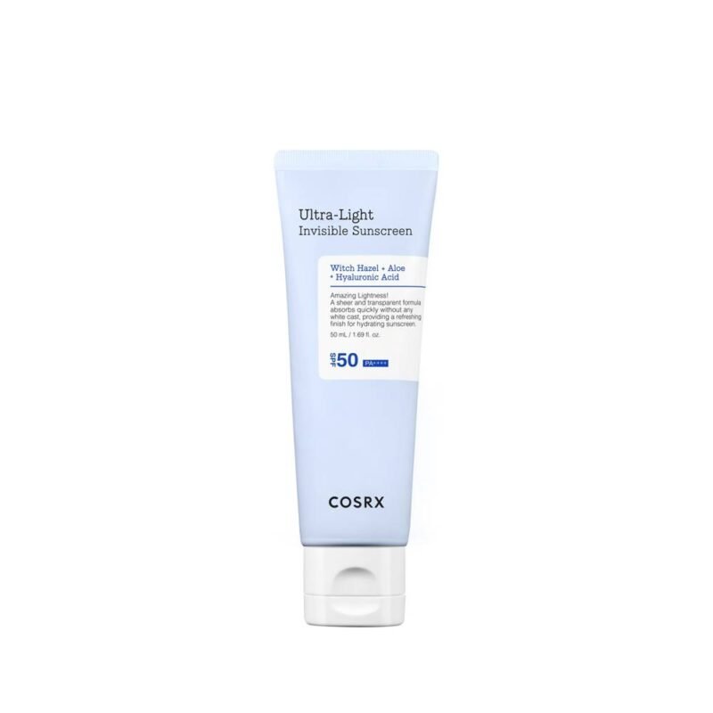 🧴 واقي الشمس الشفاف +SPF 50 من كوسركس – 50 مل  COSRX Aloe Soothing Sun Cream SPF50 PA+++ – 50ml