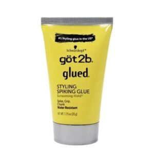 🧴 جل الشعر سبايكي ضد الماء – 35 جرام  Schwarzkopf Got2b Glued Spiking Hair Gel Water Resistant – 35g