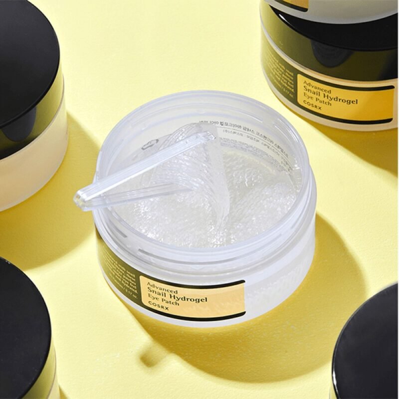 ⁦🧴 لصقات هيدروجل للعين بخلاصة الحلزون المتطورة من كوسركس – 60 قطعة  COSRX Advanced Snail Hydrogel Eye Patch – 60pcs⁩ - الصورة ⁦2⁩