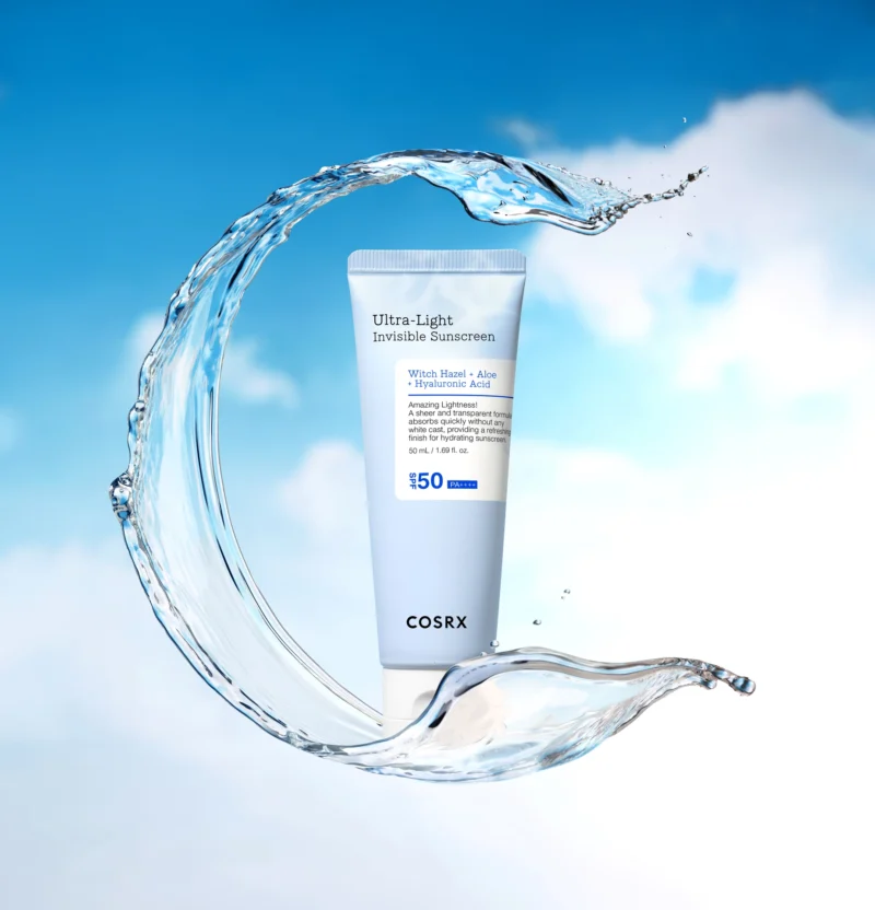 ⁦🧴 واقي الشمس الشفاف +SPF 50 من كوسركس – 50 مل  COSRX Aloe Soothing Sun Cream SPF50 PA+++ – 50ml⁩ - الصورة ⁦4⁩
