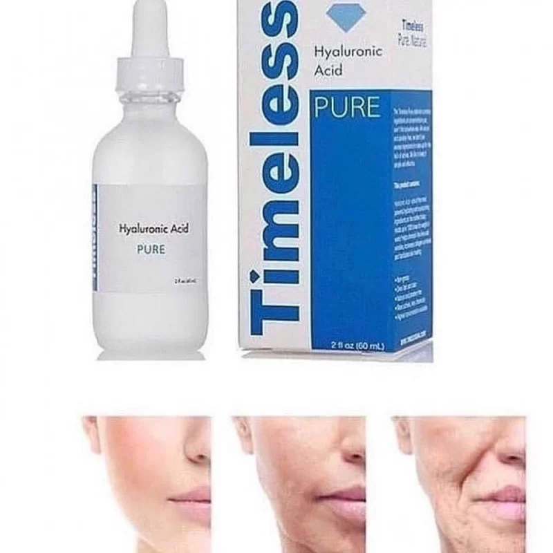 ⁦🧴 حمض الهيالورونيك النقي للعناية بالبشرة – 30 مل  Timeless Pure Hyaluronic Acid Serum – 30ml⁩ - الصورة ⁦3⁩