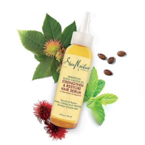 🌿 سيروم تقوية الشعر بزيت الخروع الجامايكي من Shea Moisture – 59 مل | أصلي 100% من متجر التين
