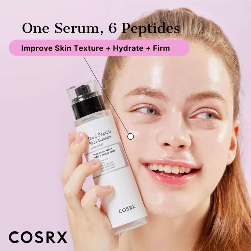 ⁦🧴 سيروم تعزيز البشرة المكوَّن من 6 ببتيدات من كوسركس – 150 مل  COSRX The 6 Peptide Skin Booster Serum – 150ml⁩ - الصورة ⁦4⁩