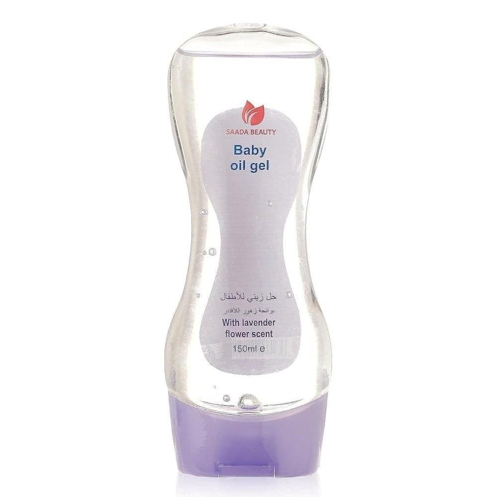Saada Beauty Baby Oil Gel with Lavender Scent 150ml
