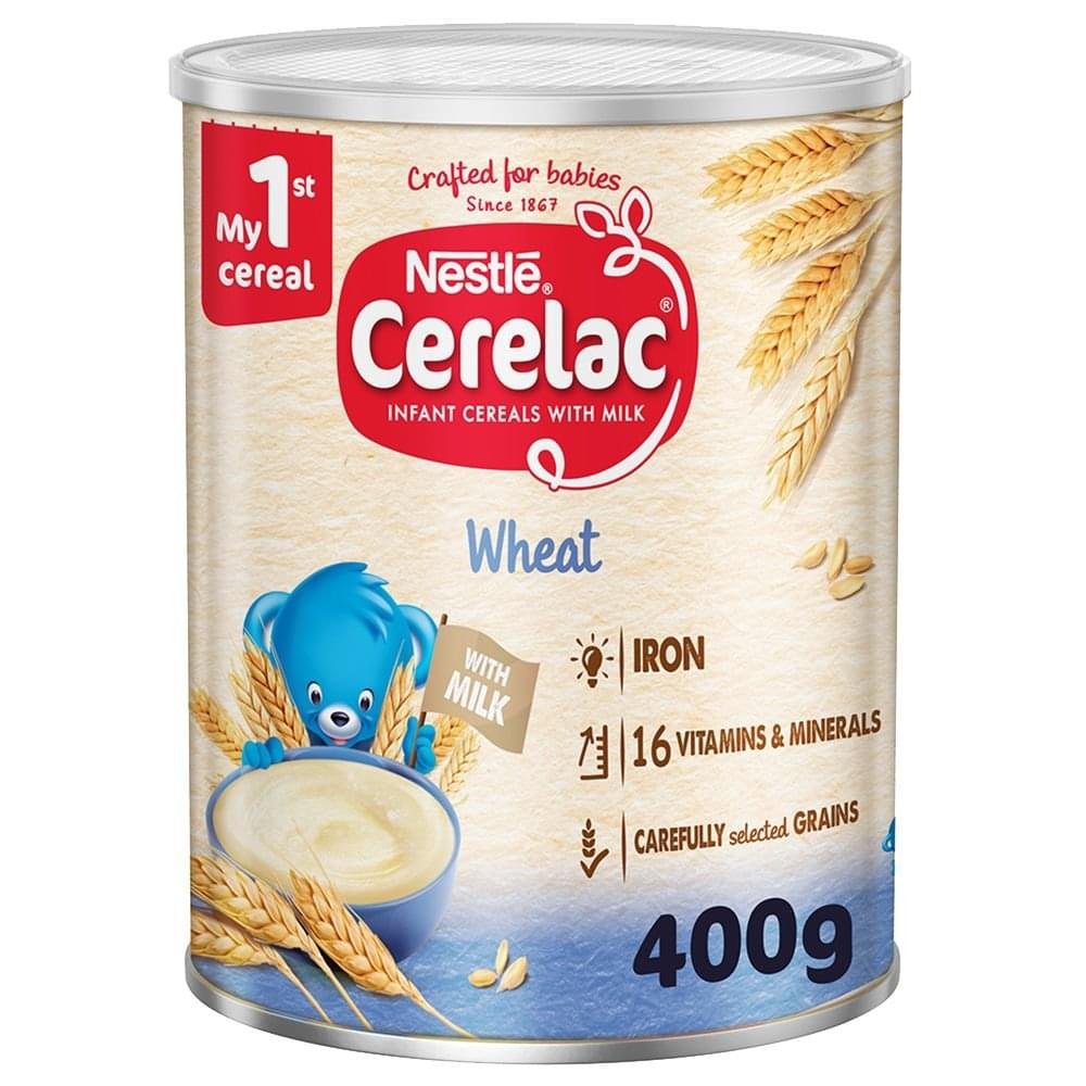Nestle - Cerelac Infant Cereal with Iron - Wheat - 400g