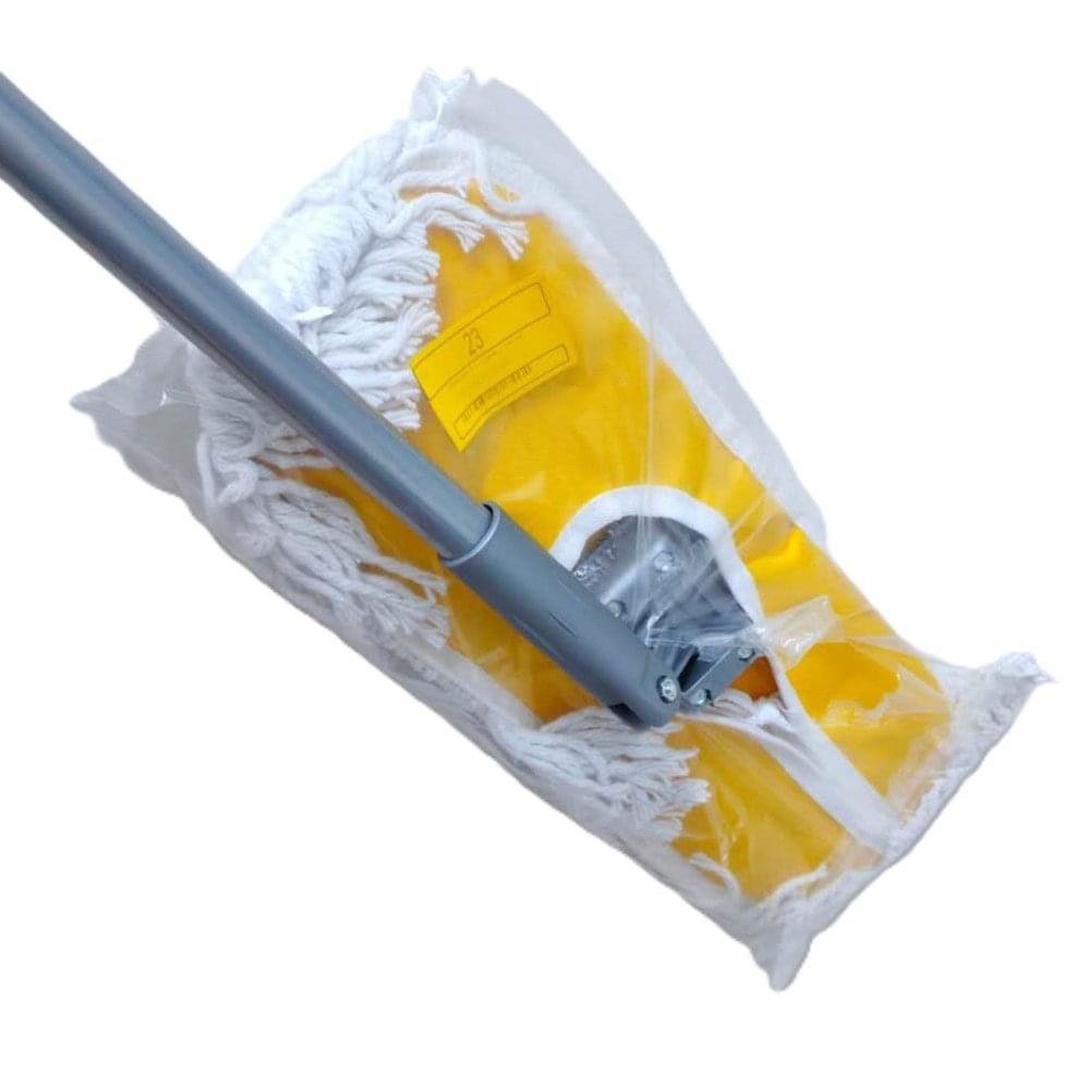 Mop with a movable and adjustable head - Image 2