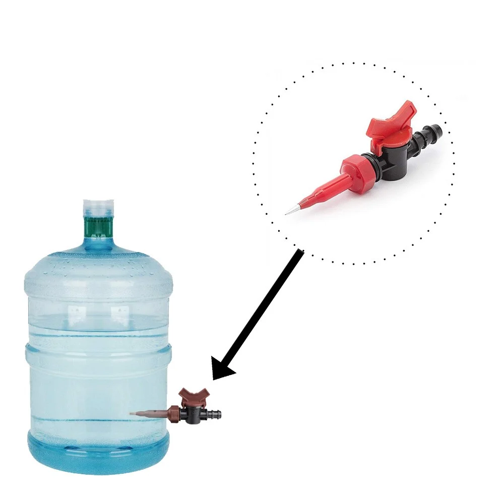 Tap with a spout for planting in the desert and on trips