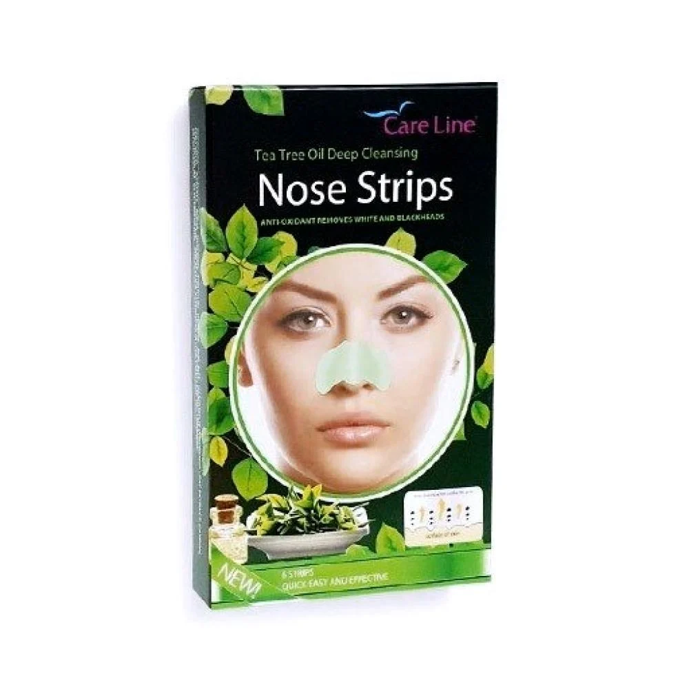 Care Line Deep Cleansing Nose Strips with Rose - 6 Strips